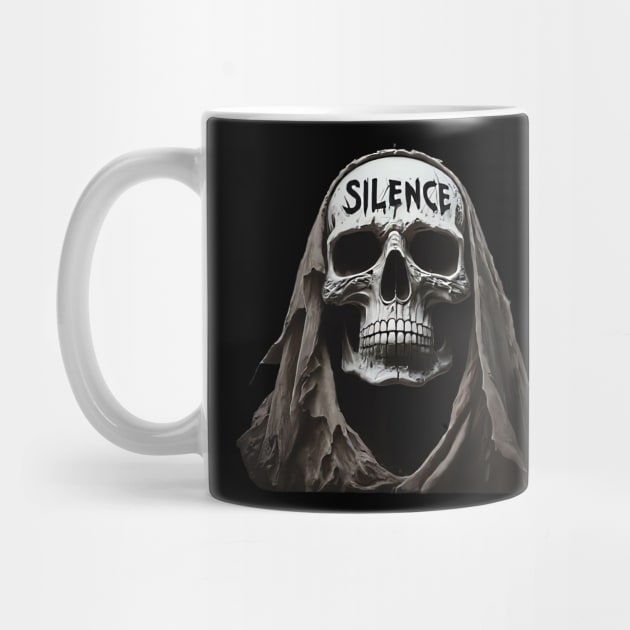 Skull Veil Silence by SkellySquad